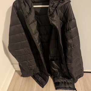 Women's Light Weight Black Puffer Jacket